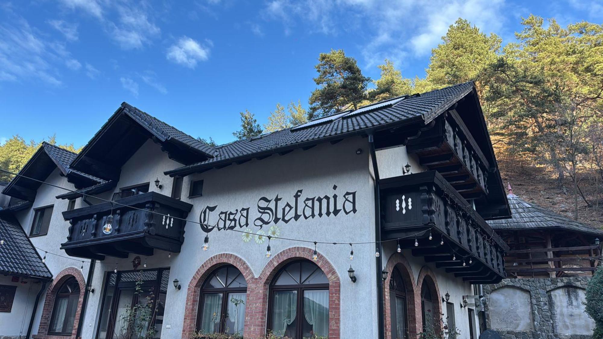 Casa Stefania Hotel Tălmaciu Exterior foto