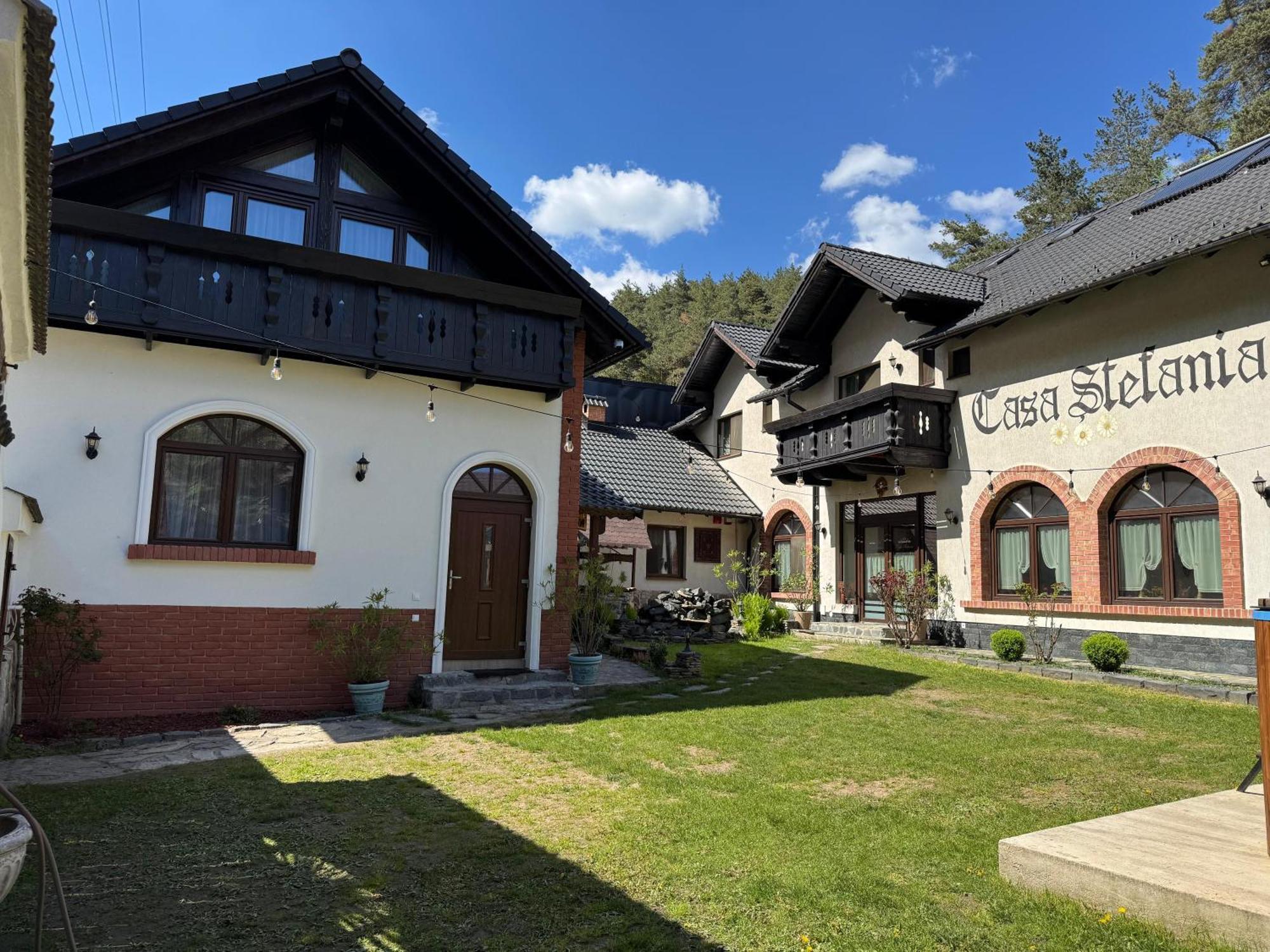 Casa Stefania Hotel Tălmaciu Exterior foto