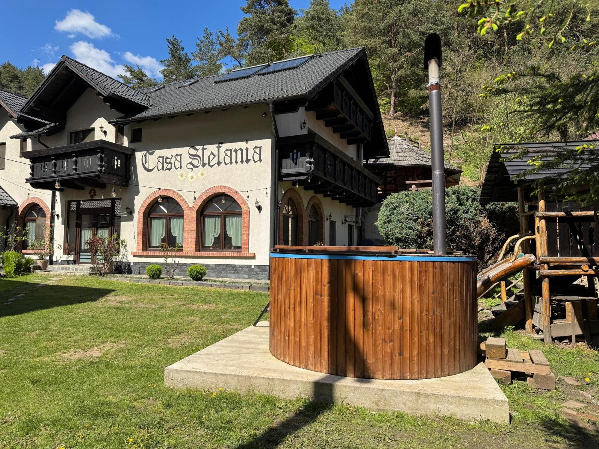 Casa Stefania Hotel Tălmaciu Exterior foto