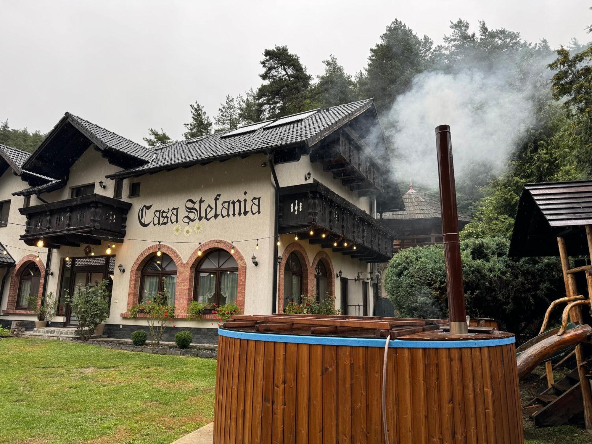 Casa Stefania Hotel Tălmaciu Exterior foto