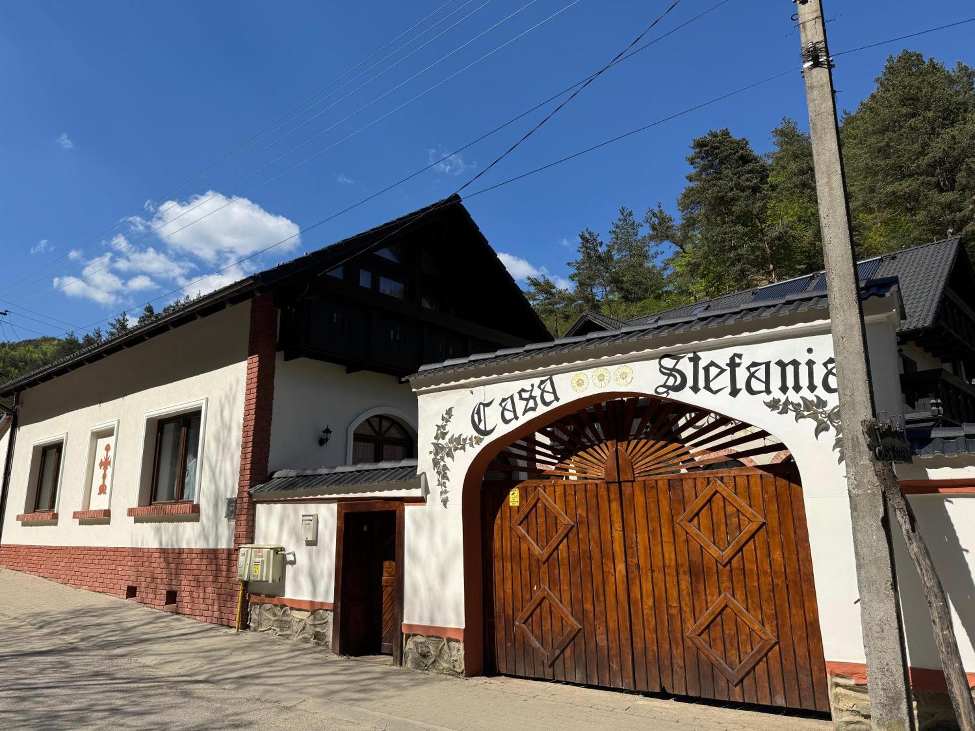 Casa Stefania Hotel Tălmaciu Exterior foto