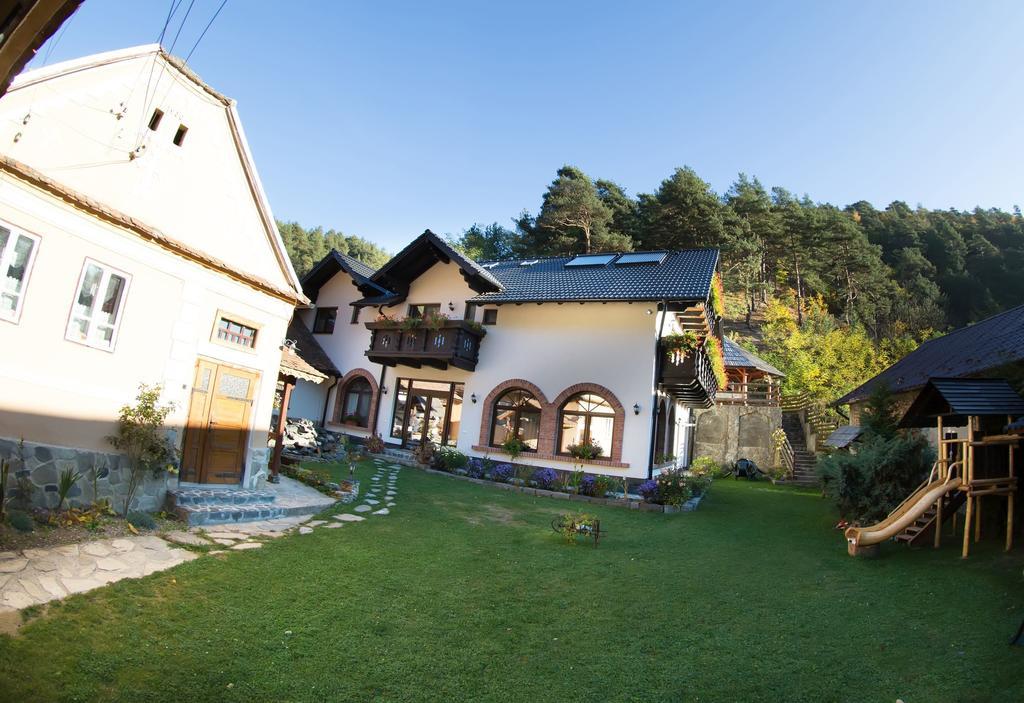 Casa Stefania Hotel Tălmaciu Exterior foto