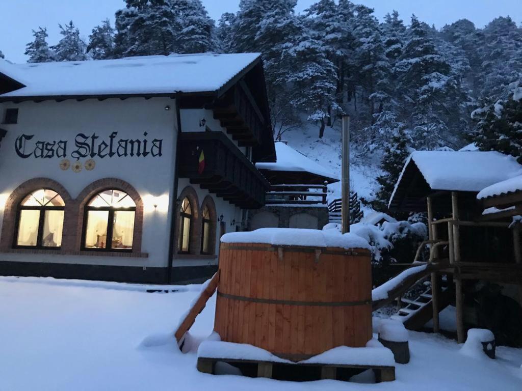 Casa Stefania Hotel Tălmaciu Exterior foto